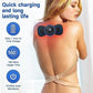 Mini Body Massager Pulse Neck Pain Relief EMS Butterfly Body Massager